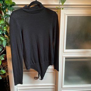 Abercrombie & Fitch Soft A&F Cozy Collection Mock Neck Bodysuit